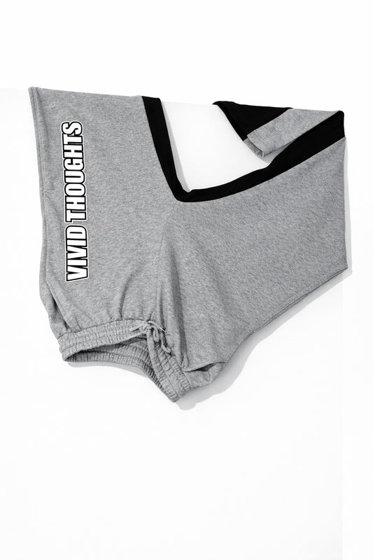 Inseam Flared "Vivid Thoughts" Sweatpants