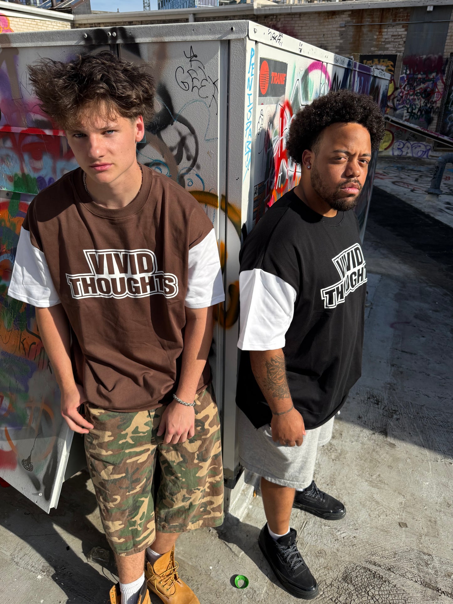 Vivid Thoughts "Be You" Oversized T